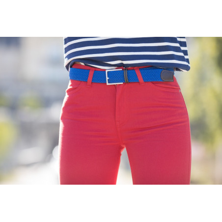 Blue Lagoon braided belt