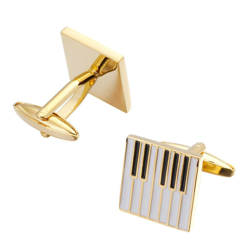 Boutons de manchette Piano Bar