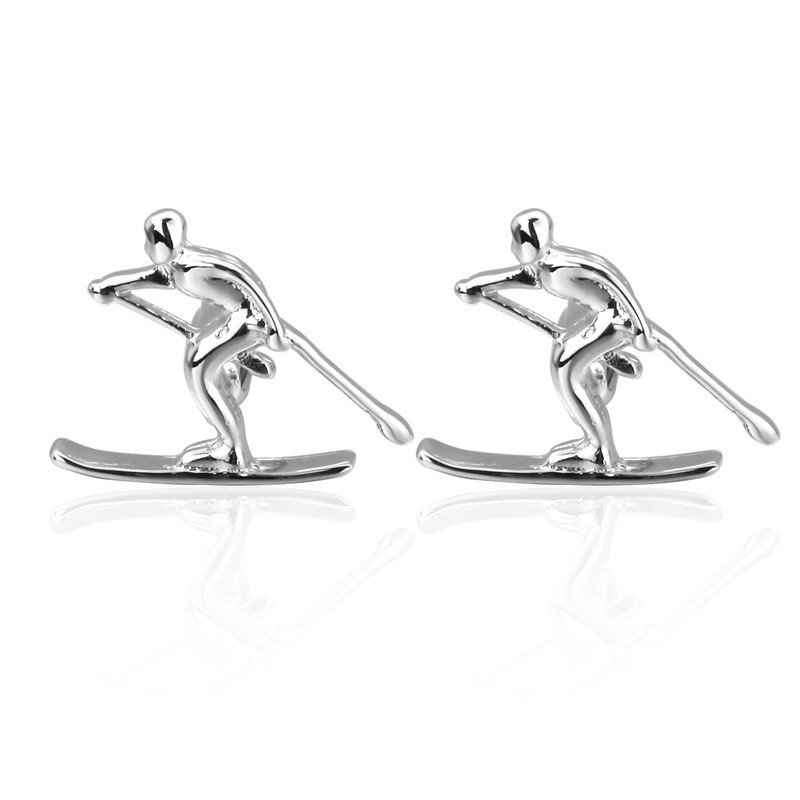 Boutons de manchette Ski