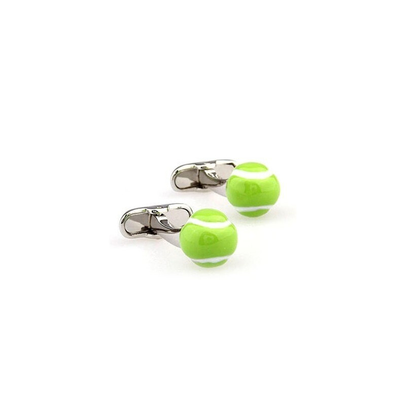 Boutons de manchette Balle de tennis II