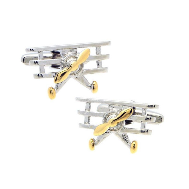 Boutons de manchette triplans