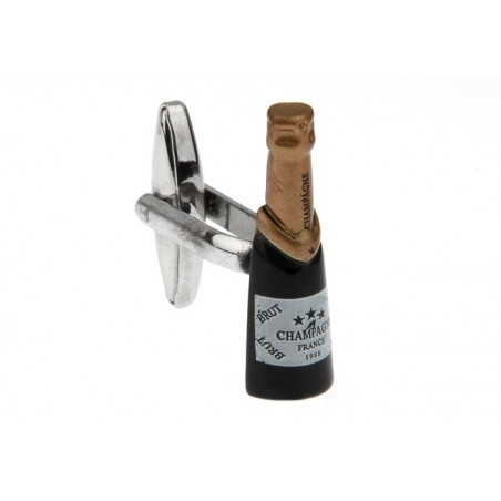 Champagne Bottle Cufflinks