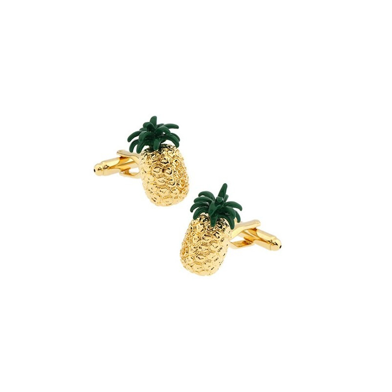 Boutons de manchette Ananas