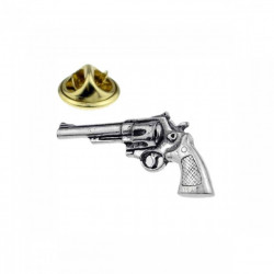 Magnum Revolver Lapel Pin