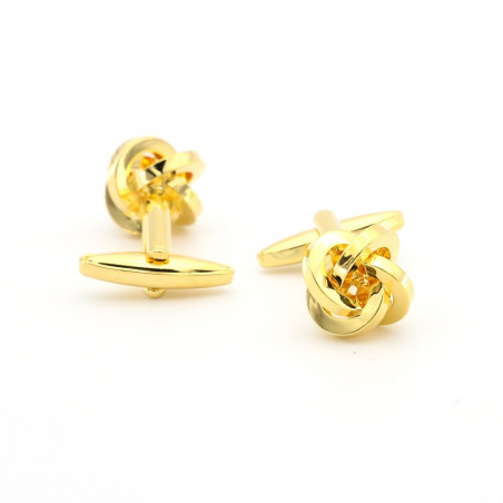 Gold Knot Cufflinks