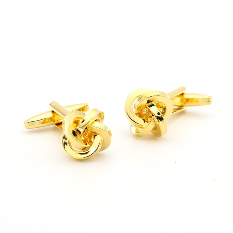 Gold Knot Cufflinks