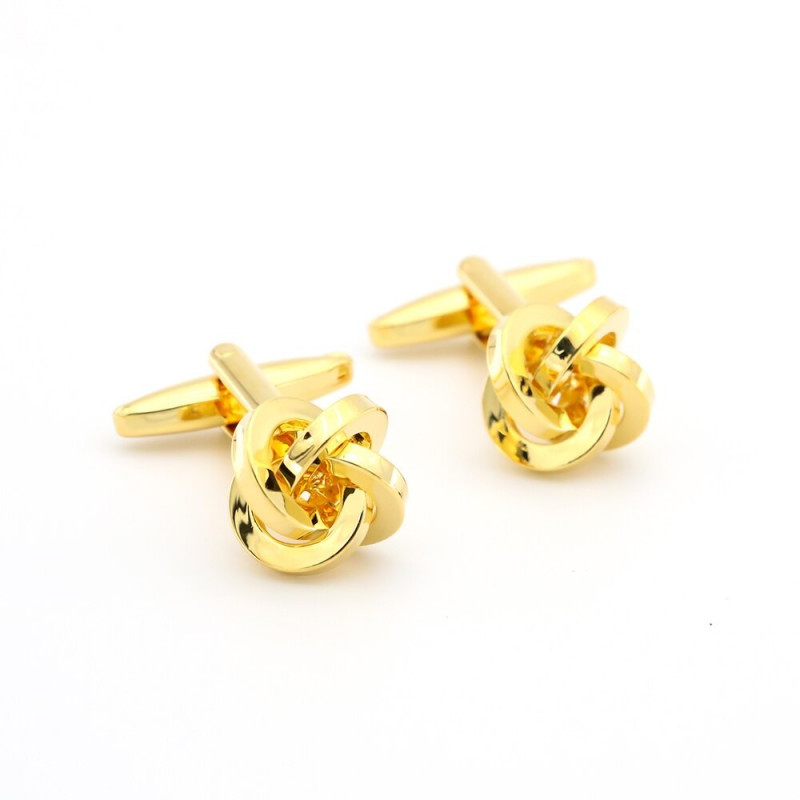 Gold Knot Cufflinks