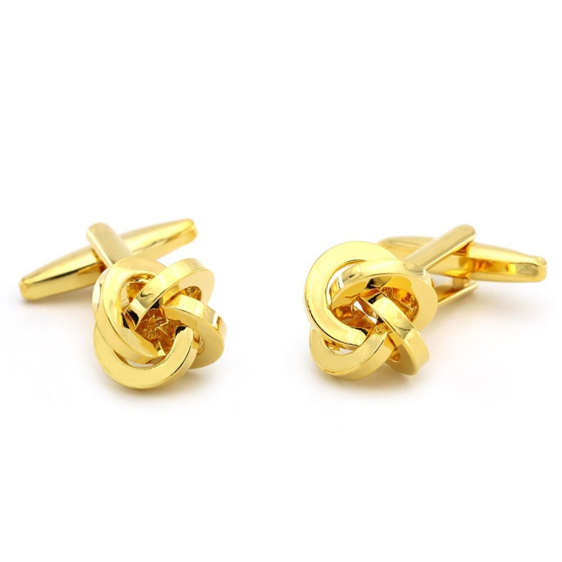 Gold Knot Cufflinks
