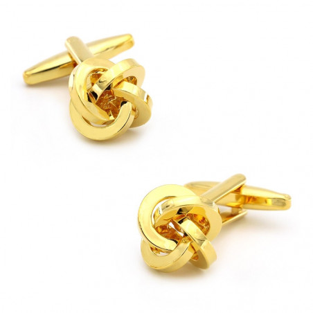 Gold Knot Cufflinks