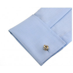 Gold & Silver Knot Cufflinks