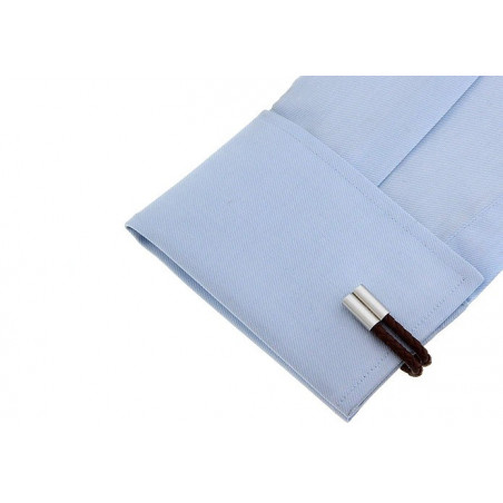 Django Leather Cufflinks