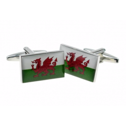 Wales Flag Cufflinks