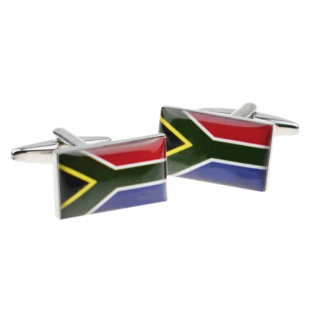 South Africa Flag Cufflinks