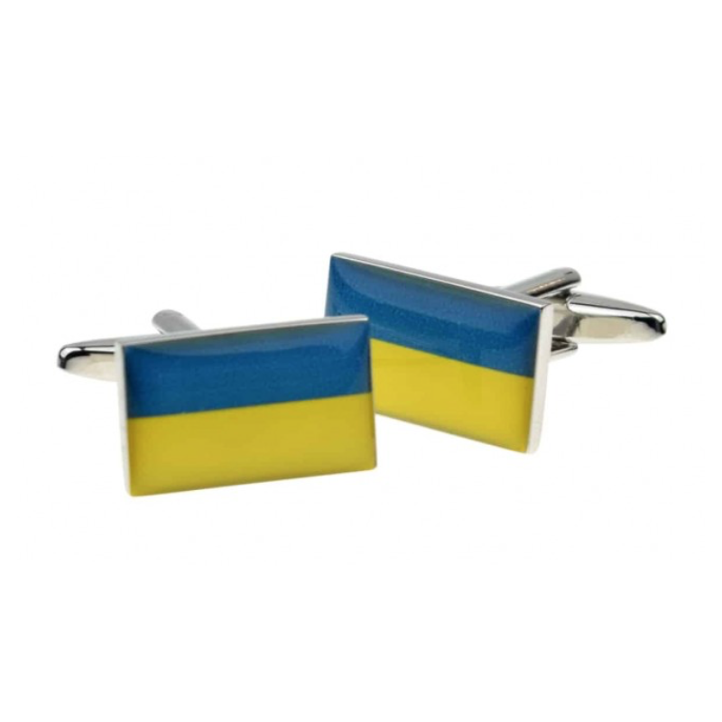 Ukraine Flag Cufflinks