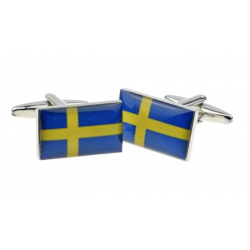 Sweden Flag Cufflinks