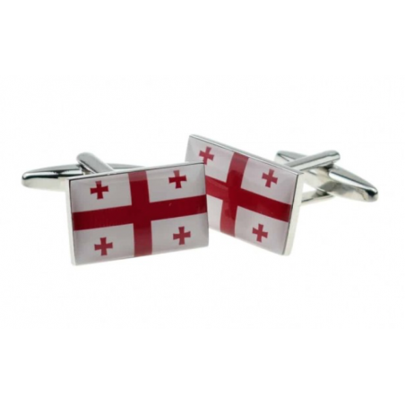 Georgia Flag Cufflinks
