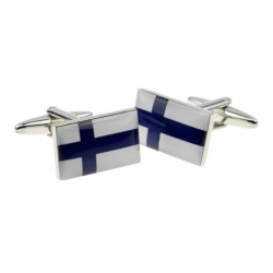 Finland Flag Cufflinks