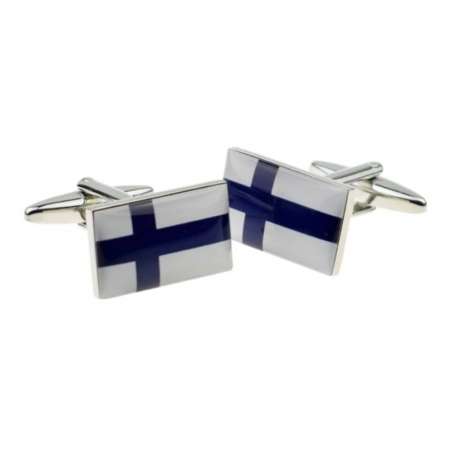 Finland Flag Cufflinks