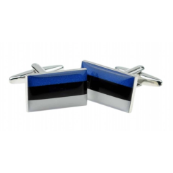 Estonia Flag Cufflinks