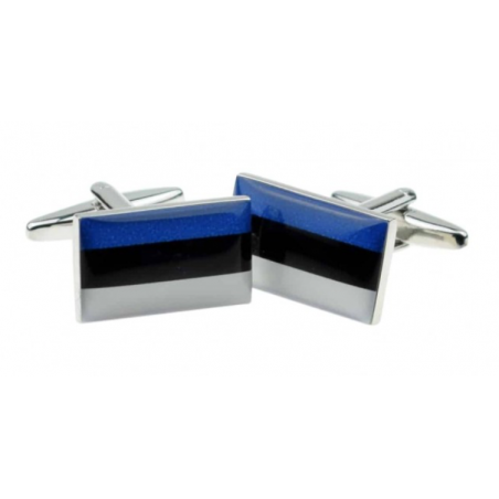 Estonia Flag Cufflinks