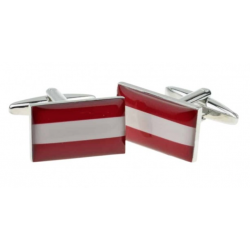 Austria Flag Cufflinks