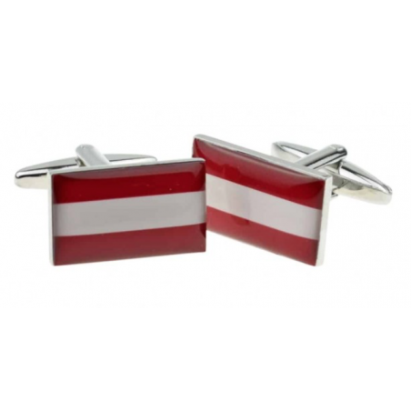 Austria Flag Cufflinks