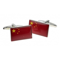 China Flag Cufflinks