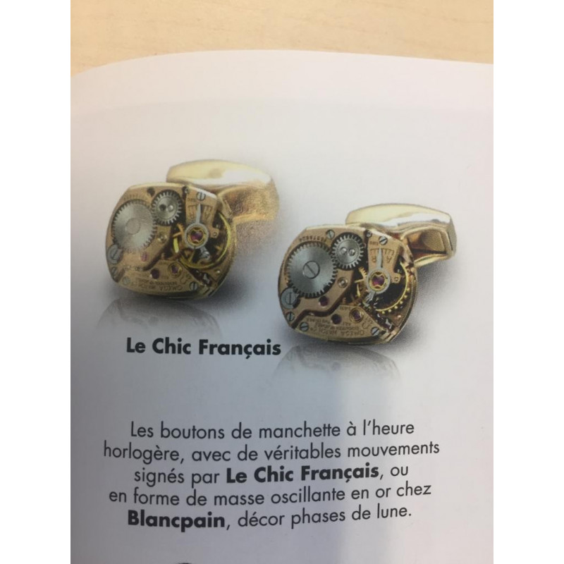 Boutons de manchette Mécanisme de montres Audemars Piguet