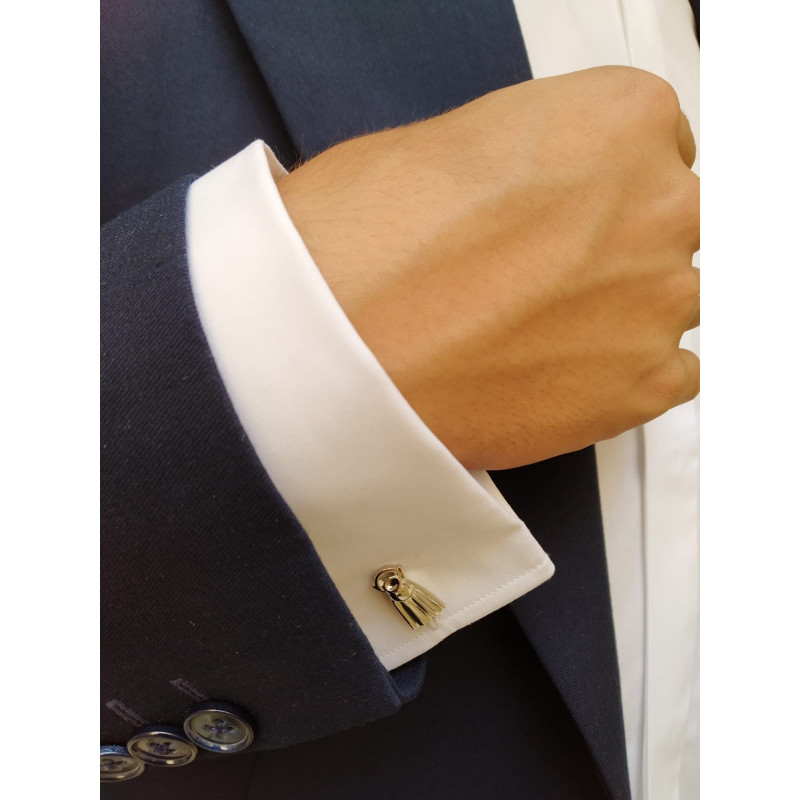 Boutons de manchette Le grand bleu