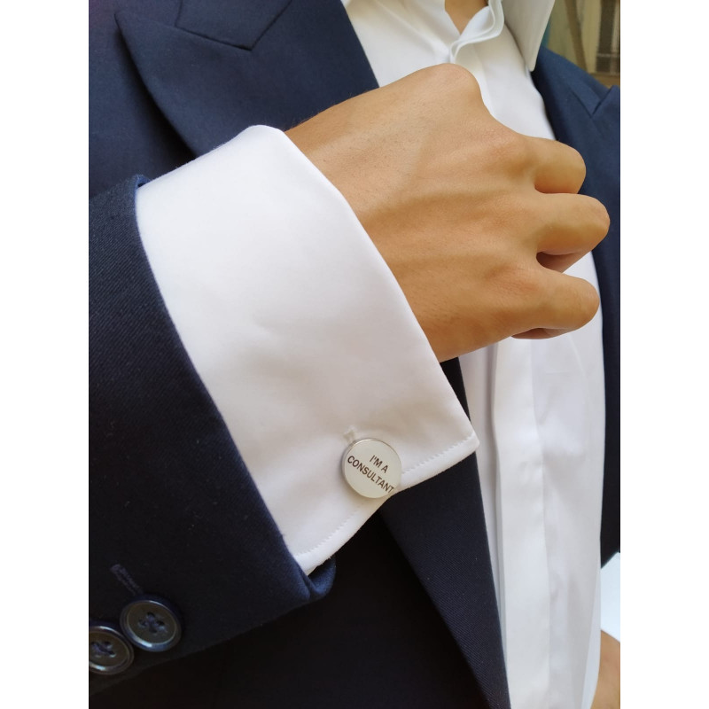 Boutons de manchette Trust Me, I'm a consultant