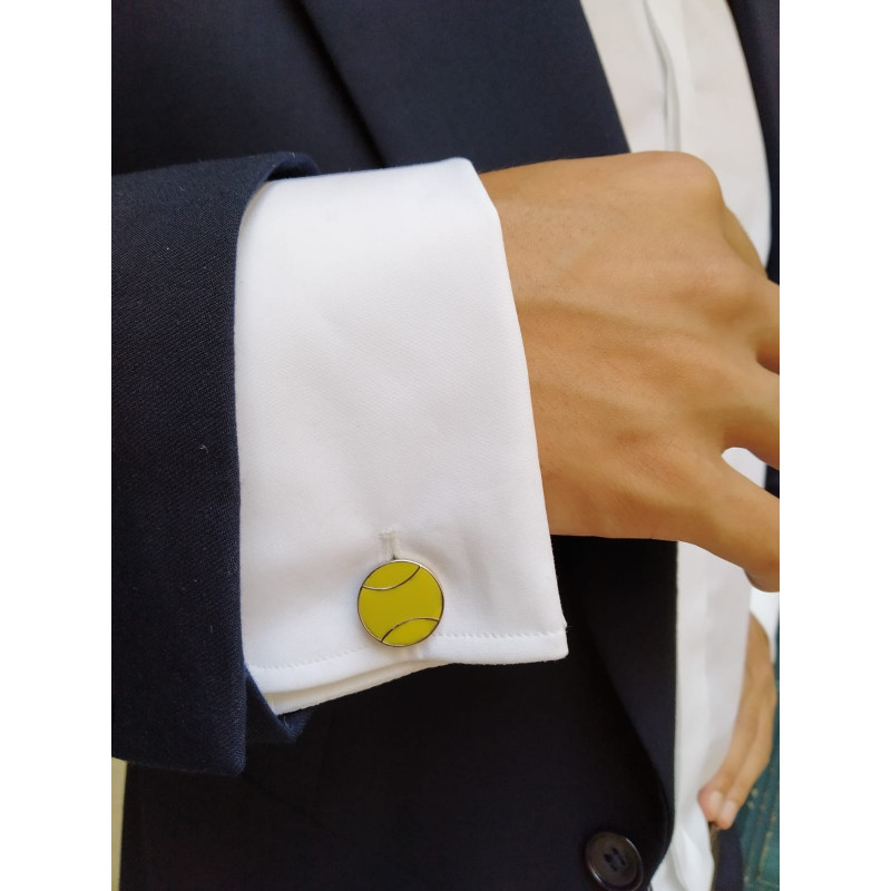 Tennis Ball Cufflinks