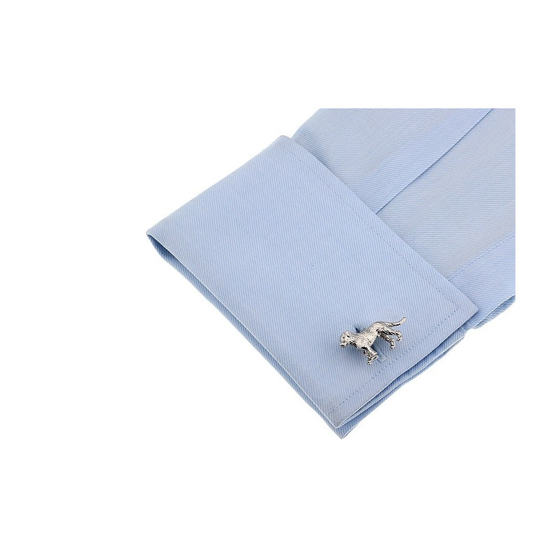Boutons de manchette Chien de chasse