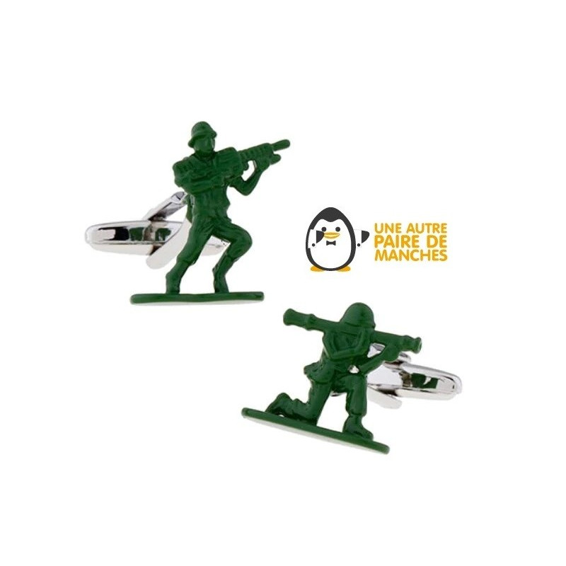 Boutons de manchette Petit Soldat