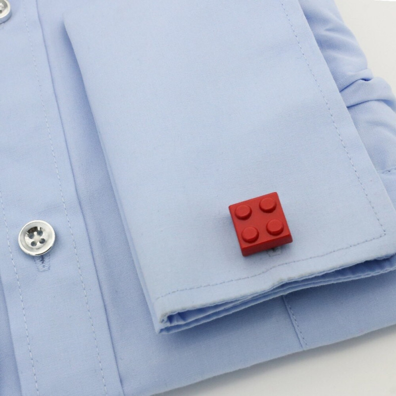 Boutons de manchette Lego Rouge