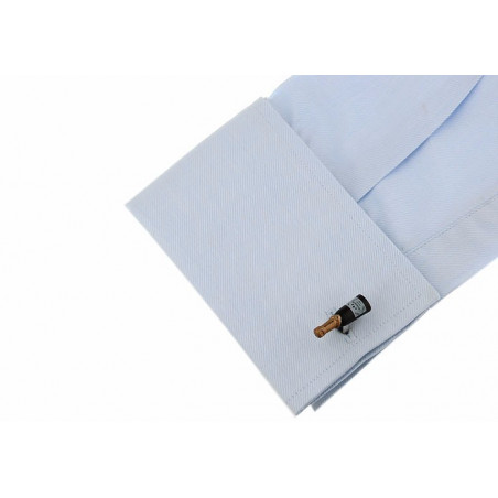 Champagne Bottle Cufflinks