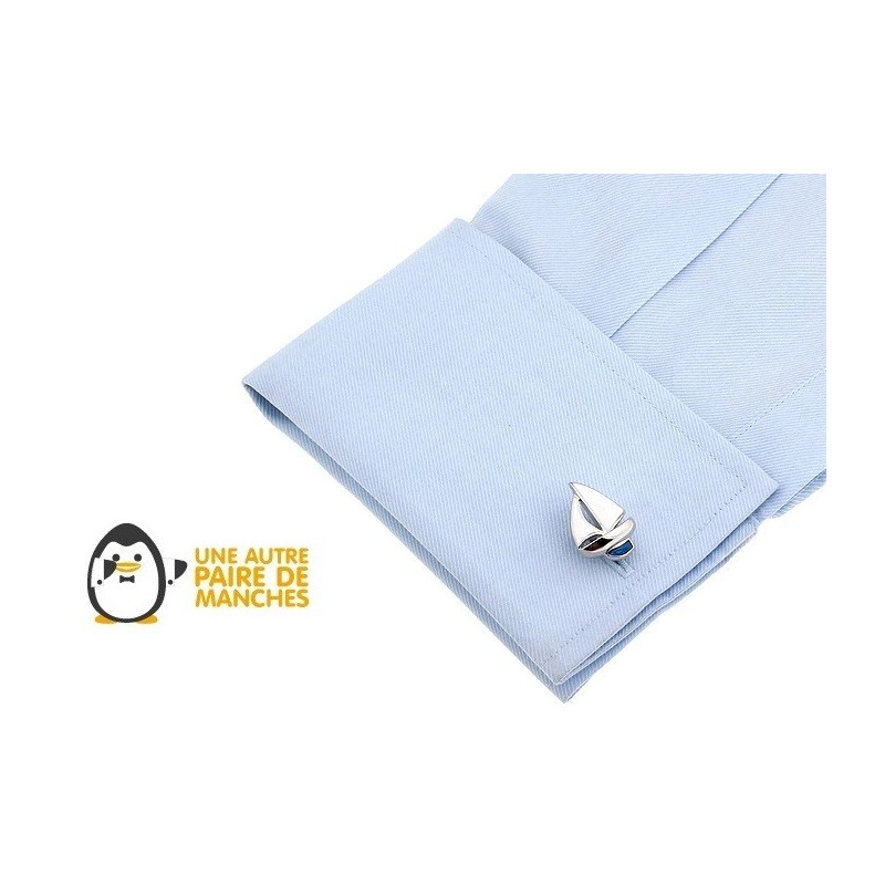 Boutons de manchette voile