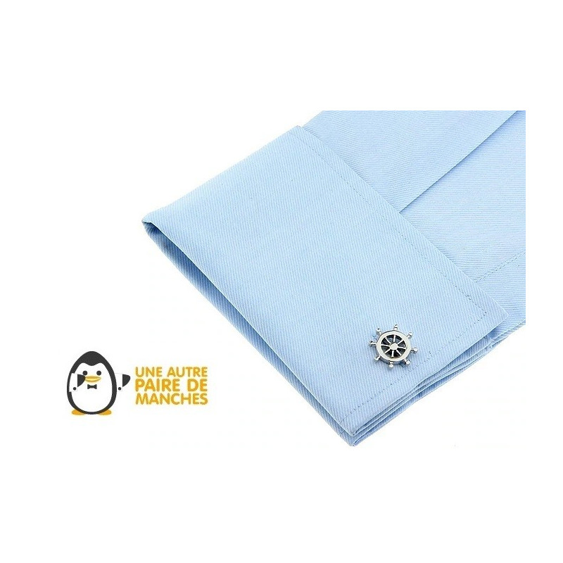 Ship's Wheel Cufflinks