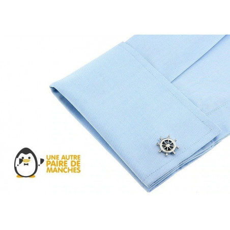 Ship's Wheel Cufflinks