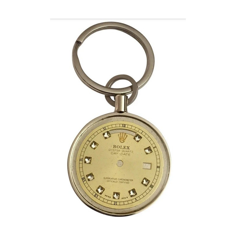 Rolex Watch Dial Keyring