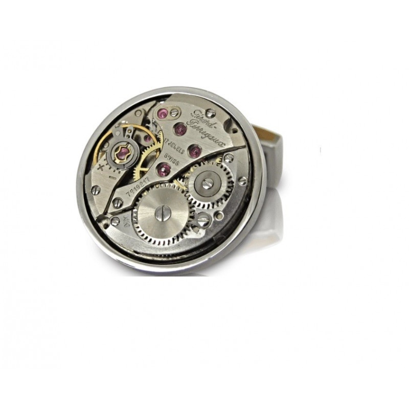 Boutons de manchette Mécanisme Girard Perregaux