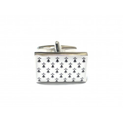 Brittany Ermine Flag Cufflinks