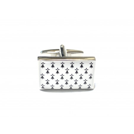 Brittany Ermine Flag Cufflinks
