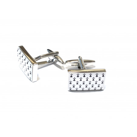 Brittany Ermine Flag Cufflinks
