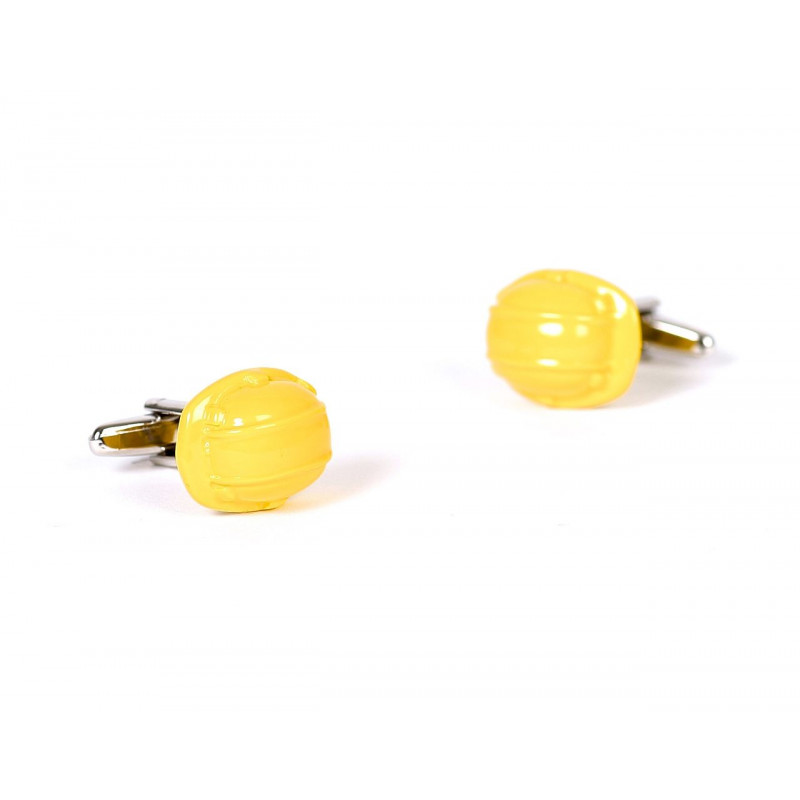 Boutons de manchette Casque de chantier