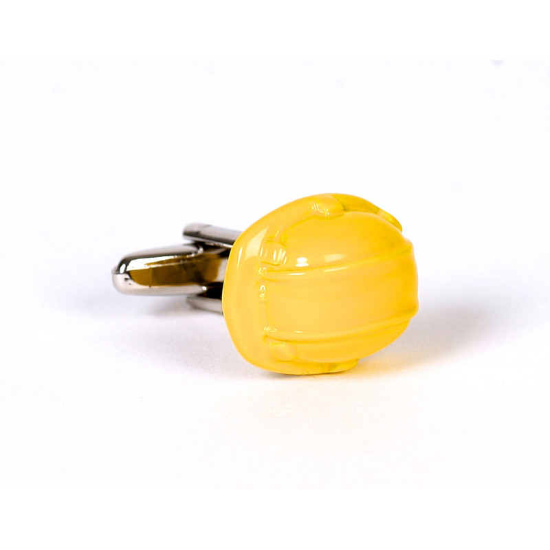Boutons de manchette Casque de chantier