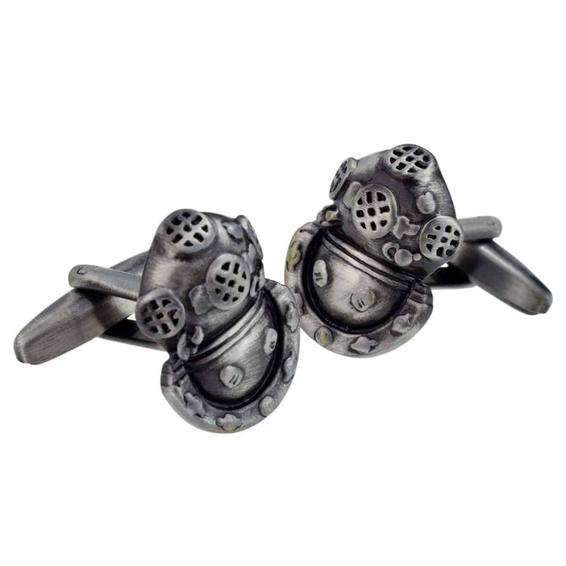 Diving Helmet Cufflinks