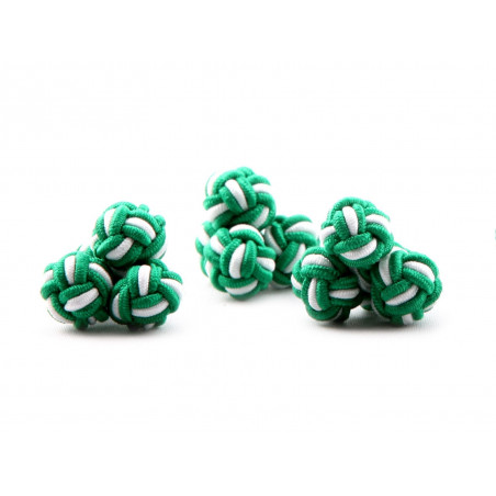Abuja Silk Knot Cufflinks