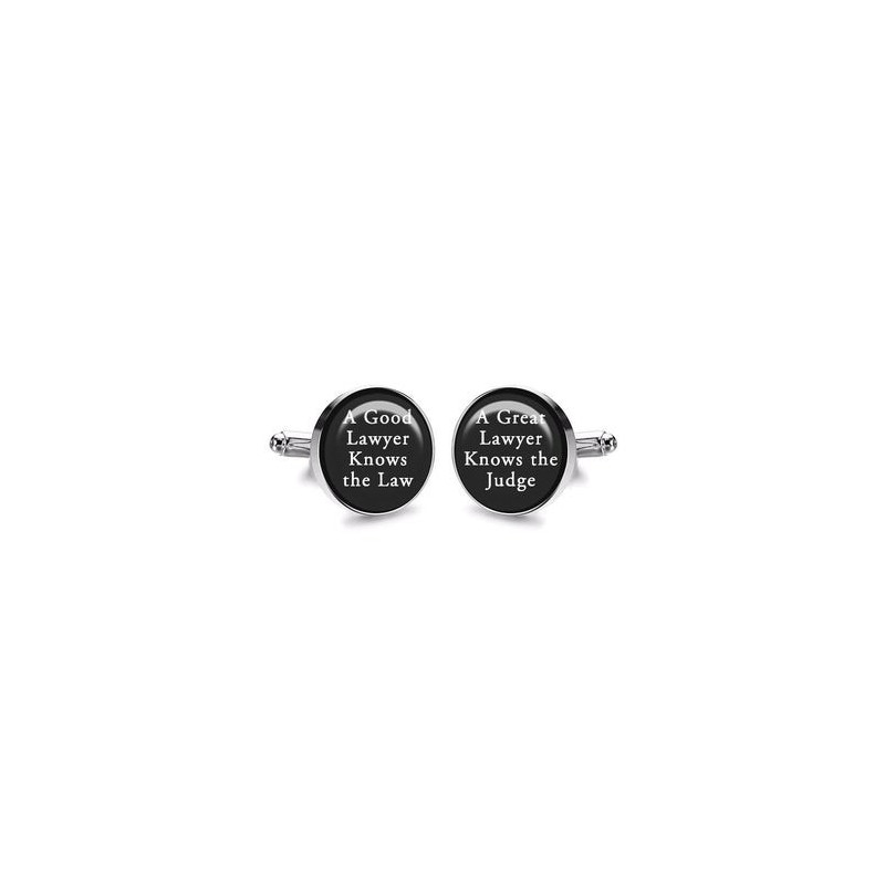 Boutons de manchette Bon avocat