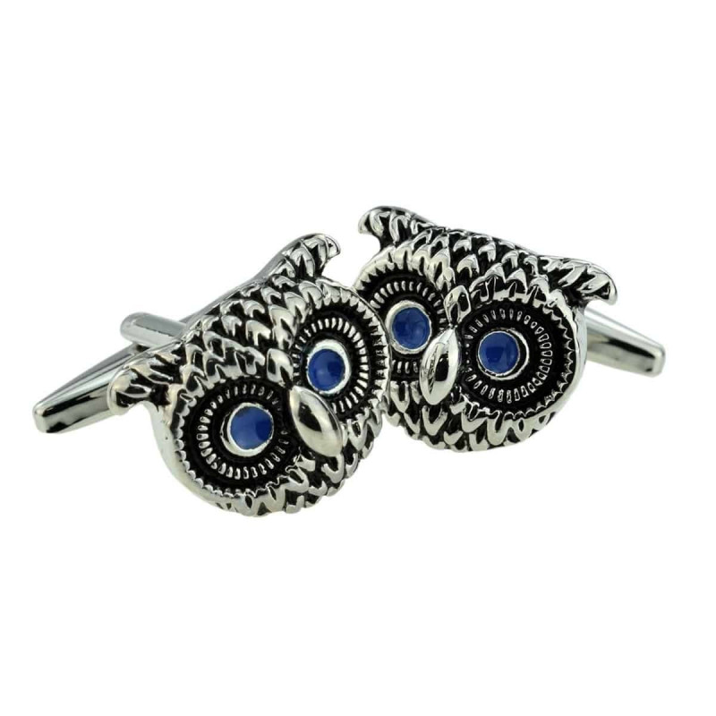 Boutons de manchette Chouette