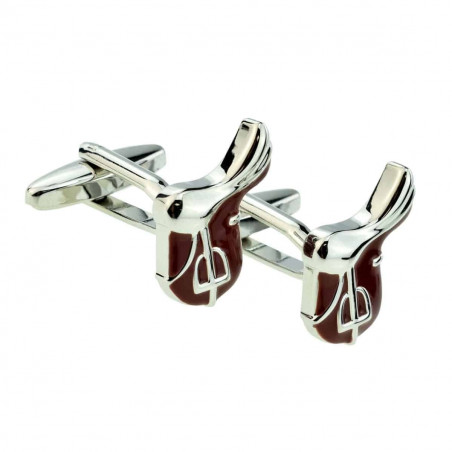 Riding Saddle Cufflinks